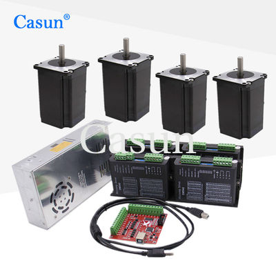 よい価格 Casun 2 Phase Nema 23 hybrid stepper motor 60x60x100mm 4N.m high torque 4.0A with 4 axis / 3axis  for CNC for Engraving machine オンライン