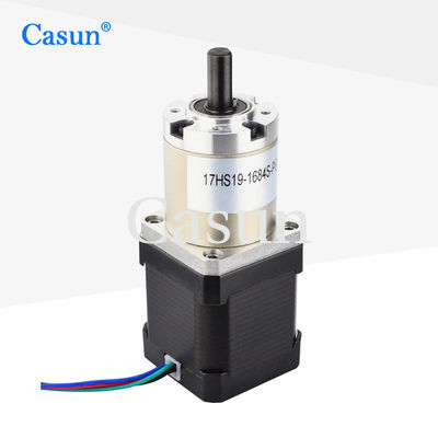 よい価格 ギア減速比 99.5/1 惑星ステップモーター 0.44mN.m Cnc ロボットアームのためのNEMA 17 オンライン