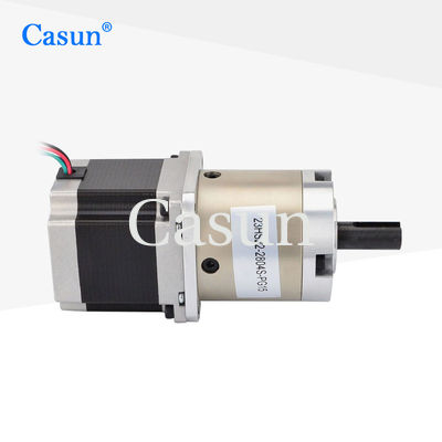NEMA23比 15/1 ギア付きステップモーターとギアボックス 惑星式減速機 57mm ステップモーター