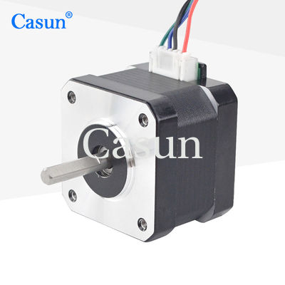 よい価格 1.8 ステージ照明用 2 段階 NEMA 17 ハイブリッドステップモーター 12V 0.28N.M オンライン