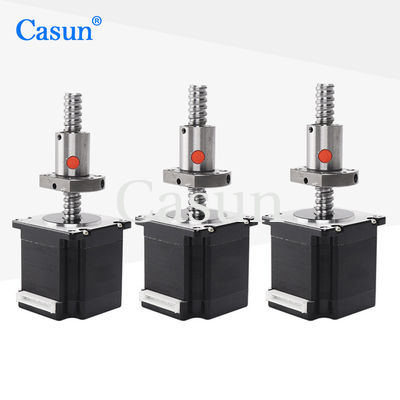 0.5Amp ネマ 11 ボールスクリューストッドステップモーター 32mN.M 線形ステップモーター