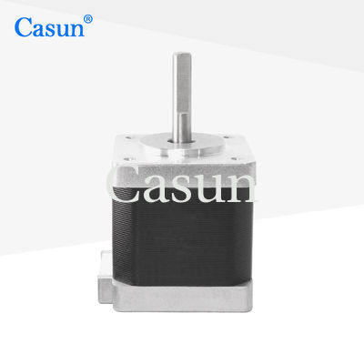 セリウムのCasun 40mm NEMA 14のステッピング モーターCCTV 12V DCのステッピング モーター