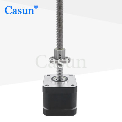 よい価格 ネマ 17 ボールスクリュー線形ステップモーター 450mN.M SFK0802 ステップモーター CNC オンライン