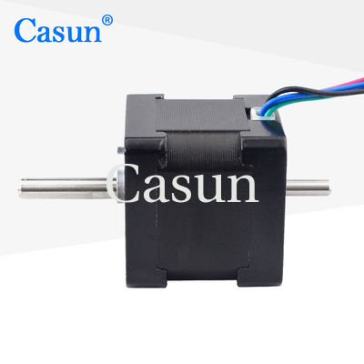 よい価格 デュアルシャフト ネマ 14 ステップモーター 4 リード 34mm 1.8deg 18Ncm 25.56oz.in 0.8A ステップモーター オンライン