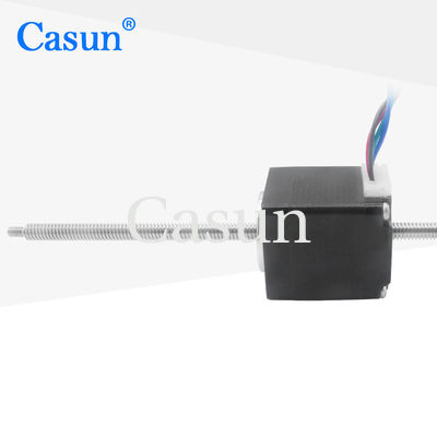 よい価格 80mN.M Nema11 Non Captive Stepper Motor Through Screw Lead 8mm 0.8A 4.64V オンライン