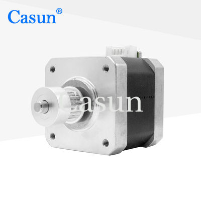 よい価格 42X42X40mm 1.8度 2相 0.5Nm Nema 17ギアシャフトステップモーターで オンライン