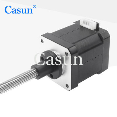 34mm NEMA 17のステッピング モーターの鉛ねじ1.65Amp 500mN.M Casunステッピング モーター