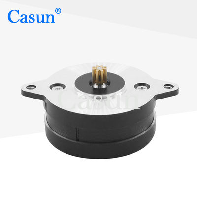 36*15.5mm NEMA 14の段階的な0.3A黒6.6V DCのステップ・モータ
