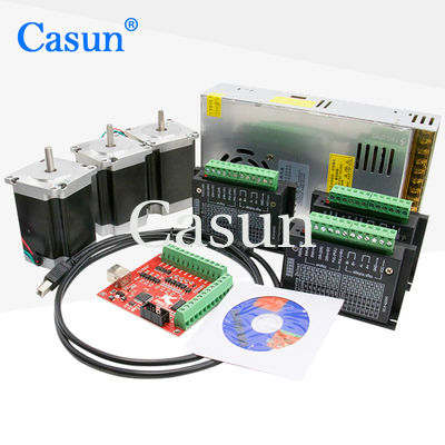 よい価格 CNC機械のためのNEMA 34 86x86mm CNCのキット4の軸線の開ループのステッピング モーター12N.M オンライン