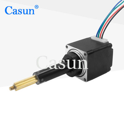 よい価格 0.01mm / ステップ 0.42A NEMA 11 医療機器のためのキャプティブステップパーモーター オンライン