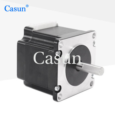 1.8° ハイブリッド NEMA 23 ステップモーター 1.01N.m 2.8A 医療機器用