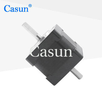 よい価格 Casun Nema 14 高精度 2.7 V DC 1.0 AMP の高空軸ステップモーター オンライン