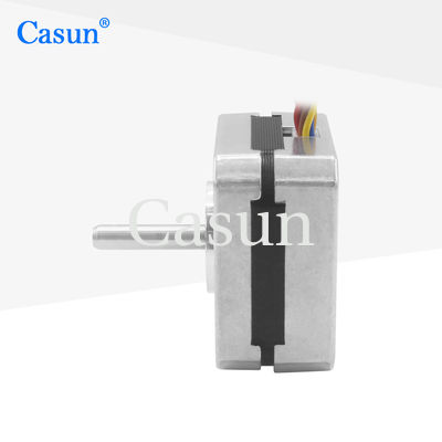 Casun Nema 17 1.8° ステッパーモーター 125mN.m 23mmボディ CE RoHS認証付き 美容機器用