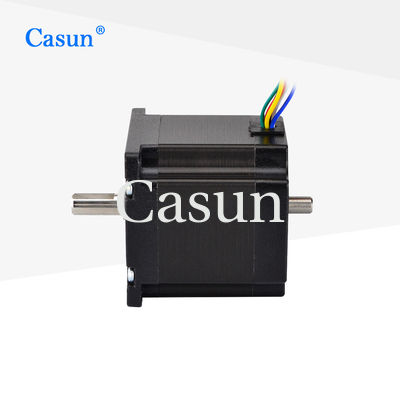 よい価格 57×57×54mm 双軸ステップモーター 1.0A 0.9N.m NEMA 23 精密器具付き オンライン