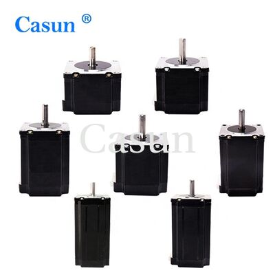 よい価格 ロボティクスとCNC機械のためのB級隔熱と64mmモーター高さの閉ざされたハイブリッドステップモーター オンライン